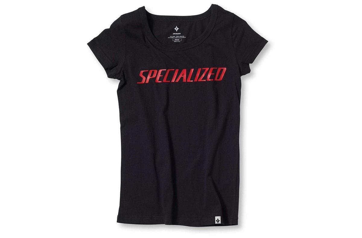 Specialized Women's Tee Podium (Black/Red)