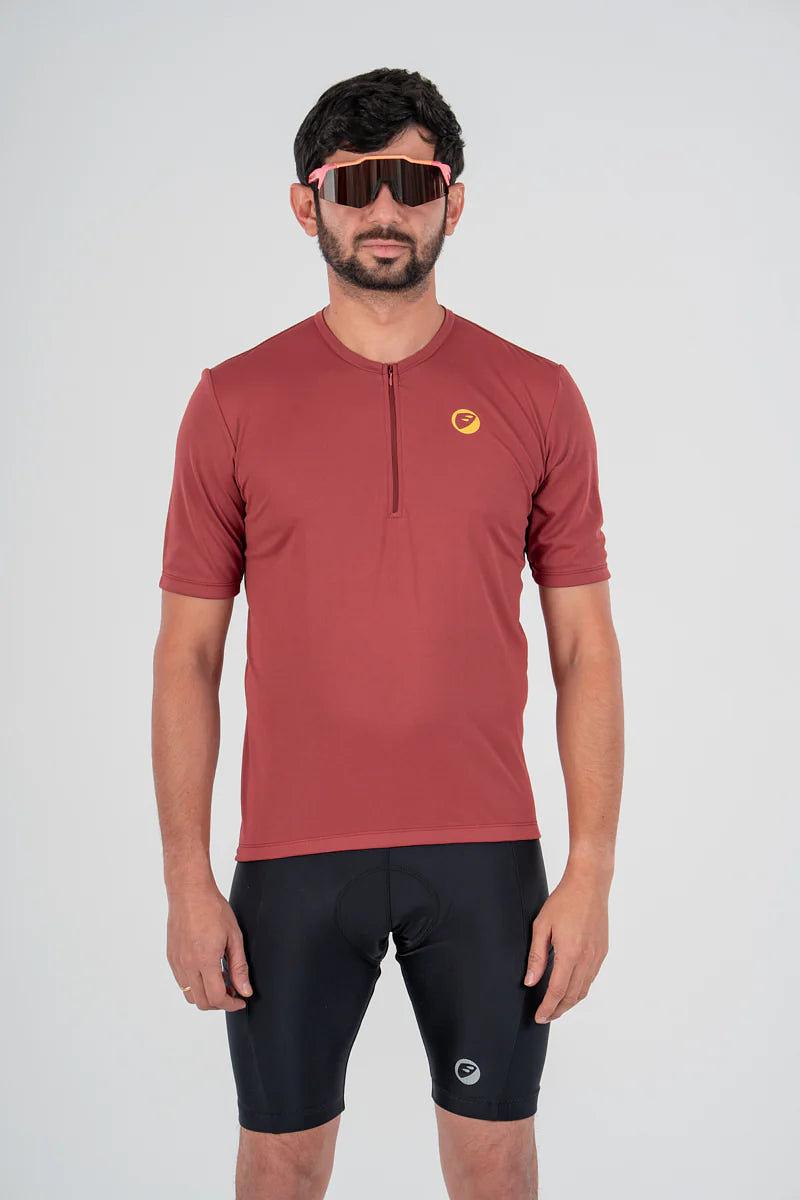 Apace Cruise Unisex Cycling Jersey (Apricot)