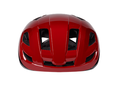 HJC Bellus Road Cycling Helmet (Matte Glossy Red Black)