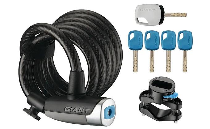 Giant Surelock Flex Key 15 Coil Lock