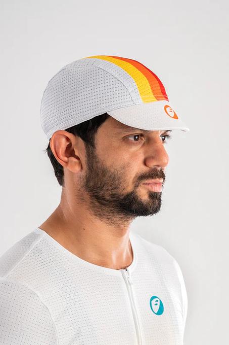Apace Hustle Unisex Cycling Cap (Silver)