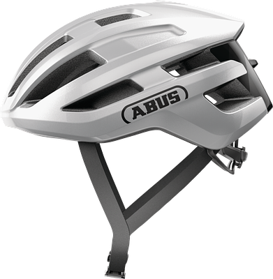 Abus Powerdome Road Cycling Helmet (Gleam Silver)