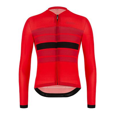 Santini Eco Sleek Bengal Mens Cycling Jersey (Red)