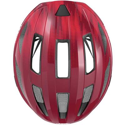 Abus Macator Road Cycling Helmet (Bordeaux Red)