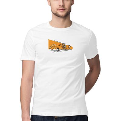 Sport Canvas Tri And Fly Classic Fit Unisex T-Shirt
