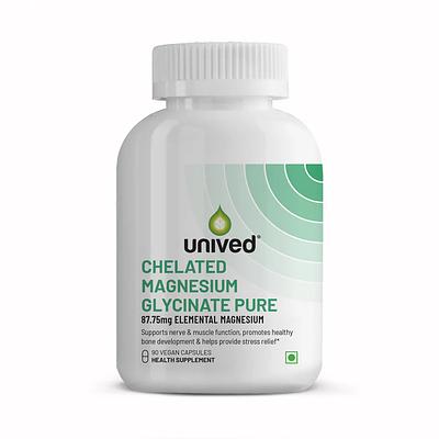 Unived Magnesium Glycinate Chelate Pure Capsules