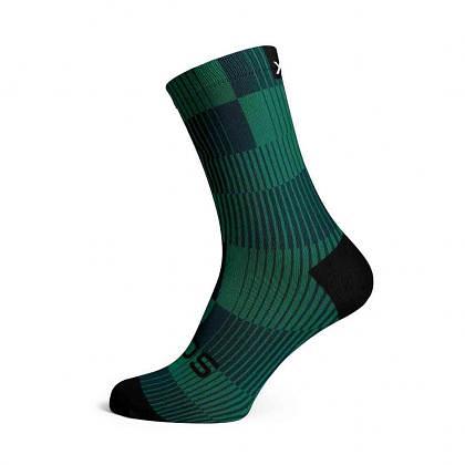 Sox Footwear Slight Forest Minimalist Crew Unisex Multi Sport Socks (Print)