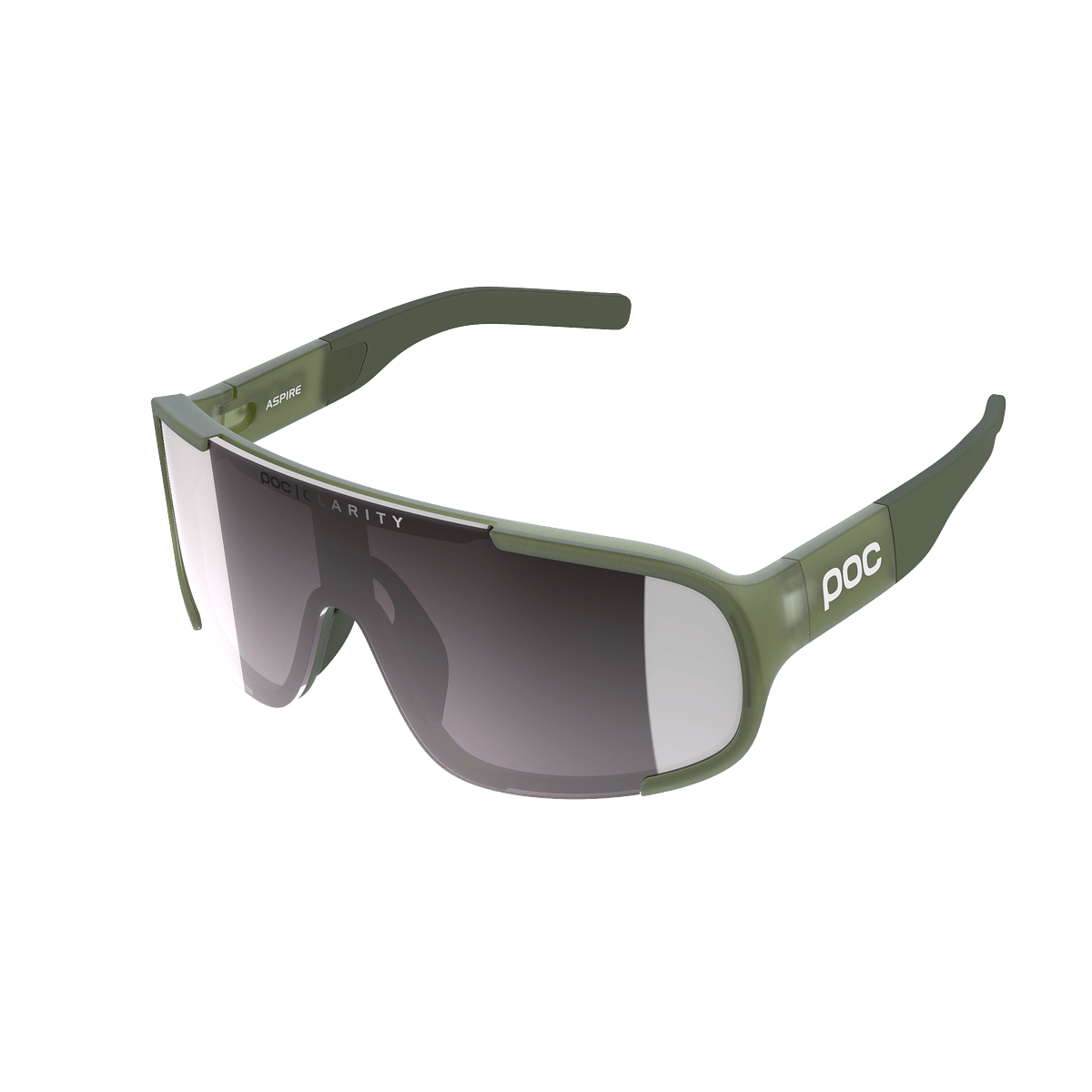 POC Aspire Sport Sunglasses (Epidote Green Translucent)