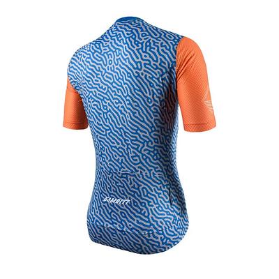 Gambitt Raptor 7 Mens Cycling Jersey (Fluo Orange Trail)