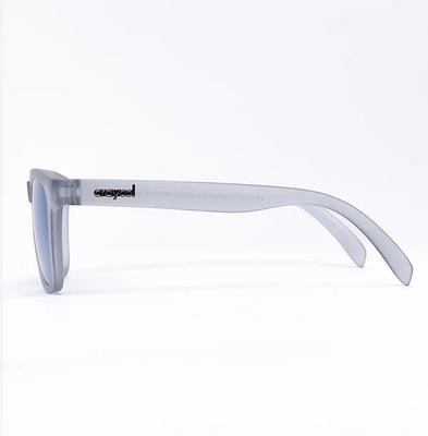 Craycol Storm Surfers Sport Sunglasses (Translucent Grey/Blue Reflective)