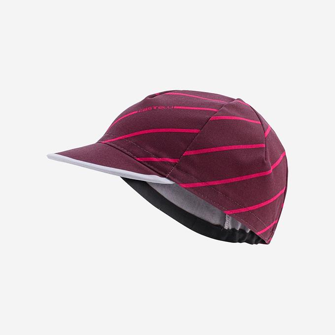 Castelli Speed Strada Unisex Cycling Cap (Bordeaux)