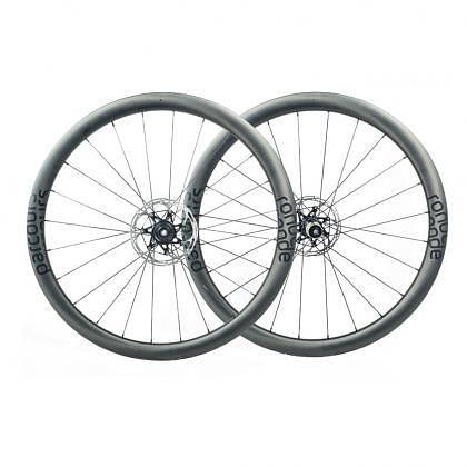 Parcours Ronde All Road Carbon Tubeless Ready Disc Brake Wheel - Shimano/Sram (Black)