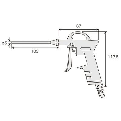 Hozan Z-396 Air Dust Gun