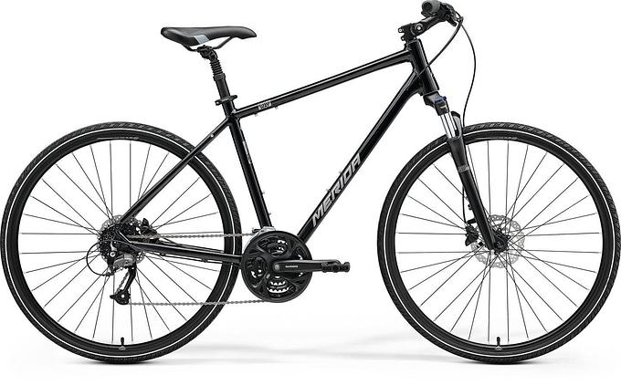 Merida Crossway 40 (Black/Silver)