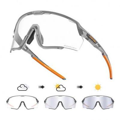 Kapvoe X170 Color Sport Sunglasses (Black/Orange)