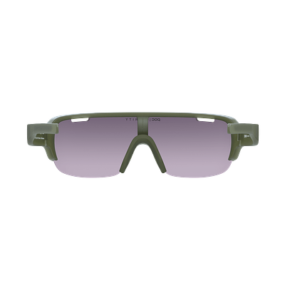 POC Do Half Blade Sport Sunglasses (Epidote Green Translucent)