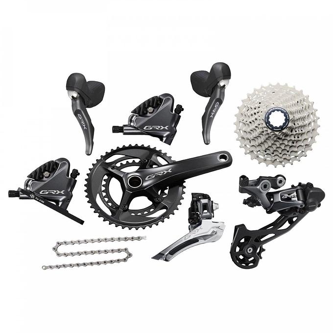 Shimano GRX RX810 2x11 speed  Hydraulic Groupset