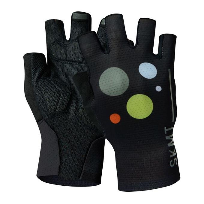 Monton Number 5 Unisex Cycling Gloves (Black)