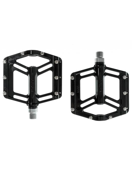 Wellgo MG6 Flat Alloy Pedal (Black)
