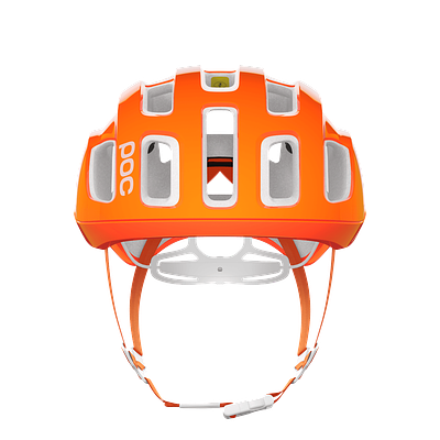 POC Ventral Air Road Cycling Helmet (Fluorescent Orange AVIP)