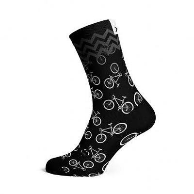 Sox Footwear Bike Casual Crew Unisex Multi Sport Socks (Print)