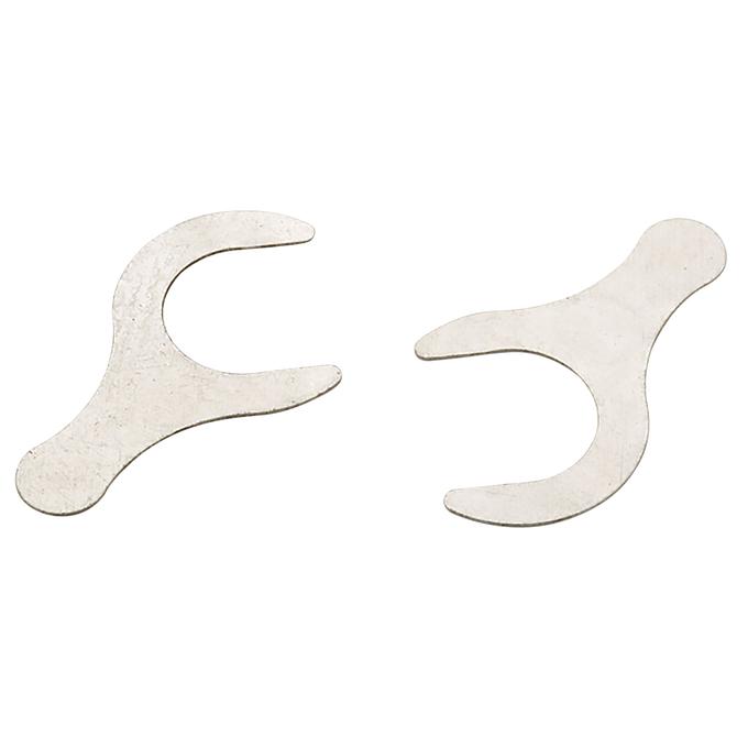 Jagwire 6 Bolt Rotor Shims (Silver)