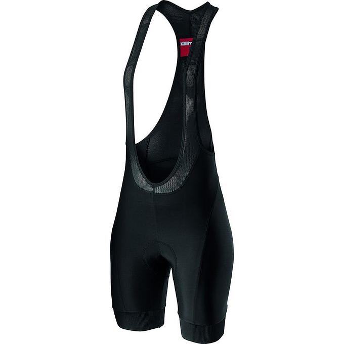 Castelli Prima Women's Cycling Bibshorts (Black/Dark Gray)