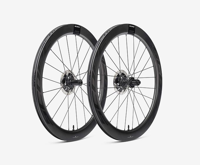 Scope R5 Carbon Tubeless Ready Disc Brake Wheel - Shimano (Black)