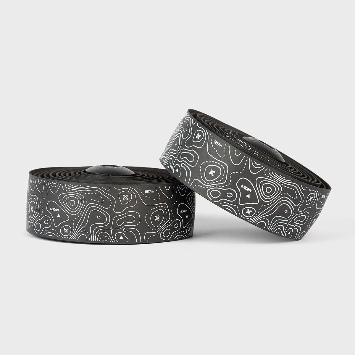 Burgh Ossa White Bar Tape (Black/Gloss)