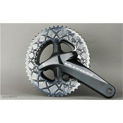Absolute Black Dura-Ace 9100 Crank Bolt Cover (Black)