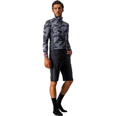 Castelli Unlimited Thermal Mens Cycling Jersey (Grey/Blue)