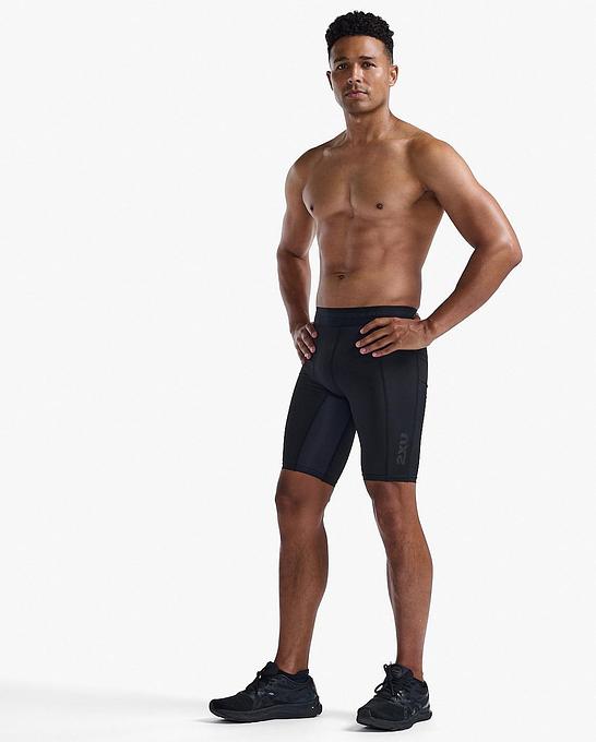 2XU MA7198B Base Layer Men's Compression Shorts (Black/Nero)