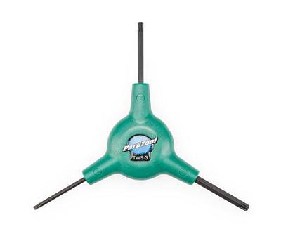 Park Tool Torx卢 Compatible Three-Way Wrench