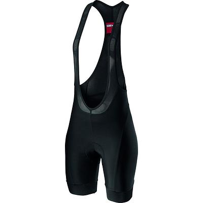 Castelli Prima Women's Cycling Bibshorts (Black/Dark Gray)