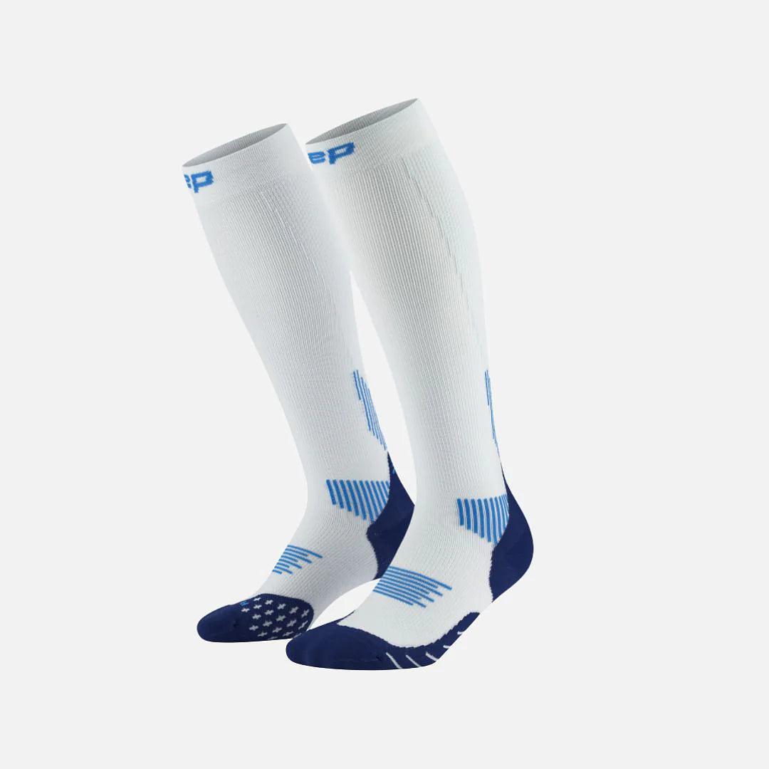 CEP Compression Core Run 5.0 Men's Compression Socks (Ice/Blue)