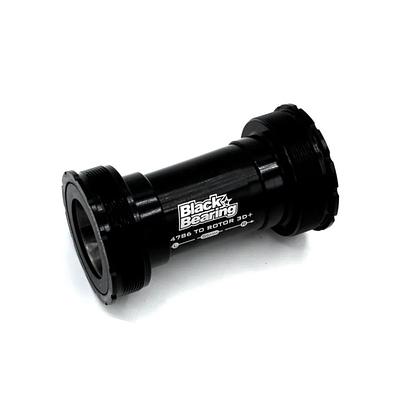 Black Bearing T47 86/92-30 B5 inox Bottom Bracket (Black)
