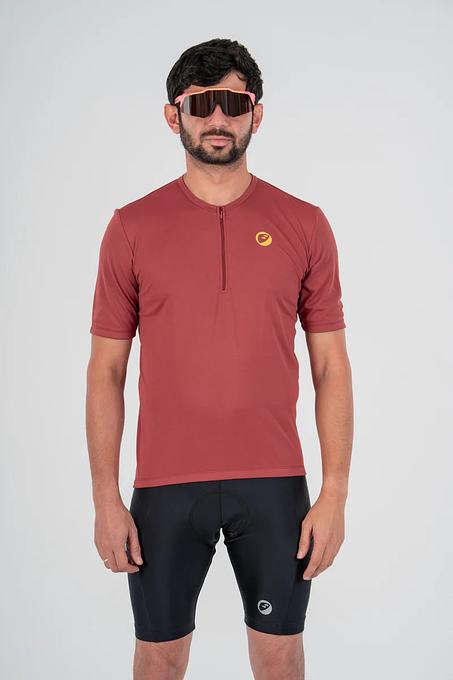 Apace Cruise Unisex Cycling Jersey (Apricot)