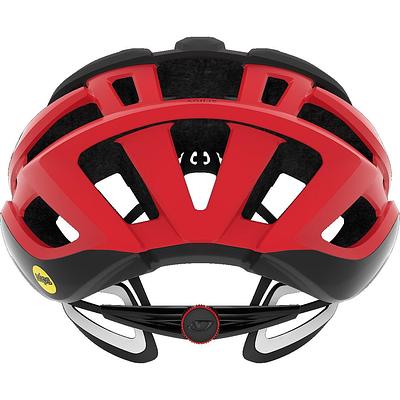 Giro Agilis MIPS Road Cycling Helmet (Matte Black/Bright Red)