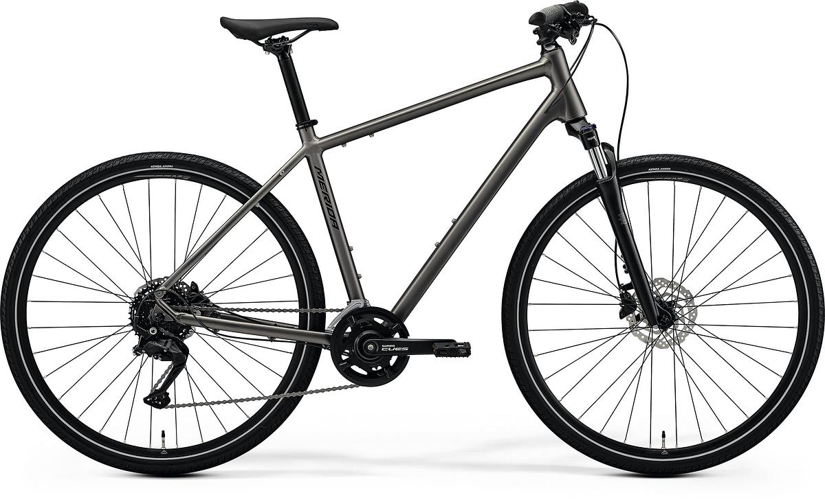 Merida Crossway 100 (Silk Warm Slate Grey/Black)