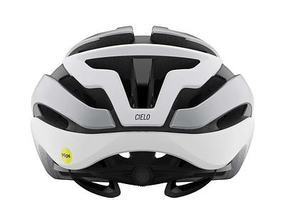Giro Cielo MIPS Road Cycling Helmet (Matte White/Silver Fade)