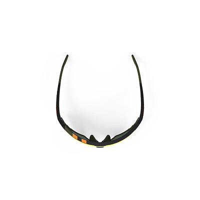 Rudy Project Defender Sport Sunglasses (Stripes/Black Matte/Multilaser Orange)