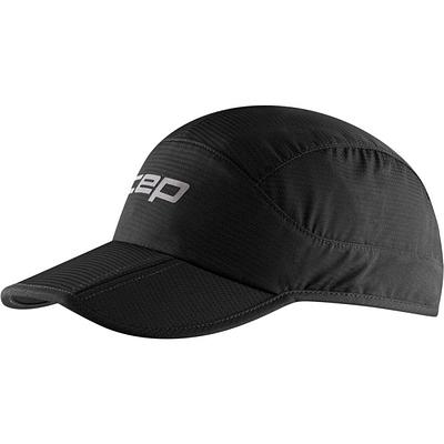 CEP Compression Core Foldable Unisex Running Cap (Black)