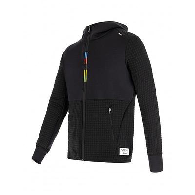 Santini UCI Groove Men's Cycling Hoodie (Black)