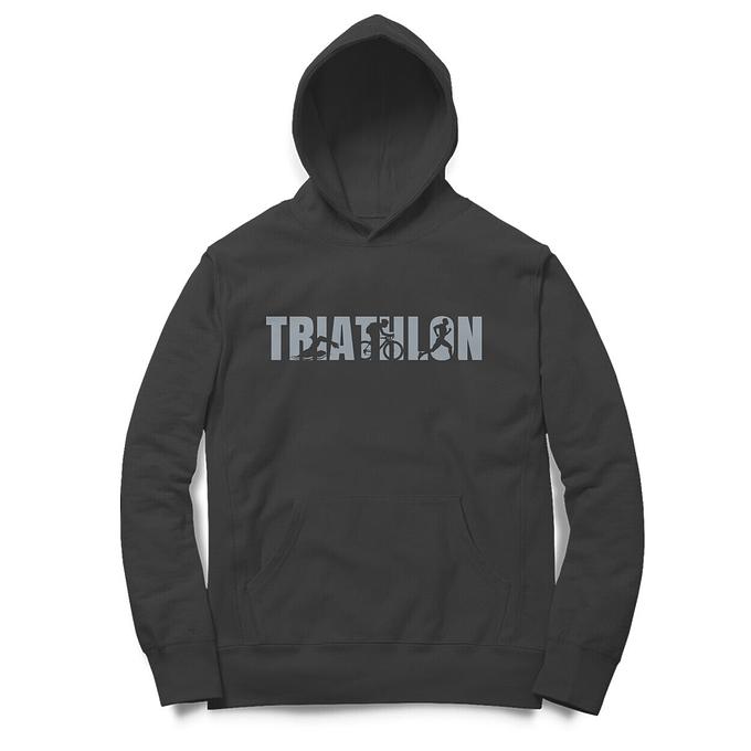 Sport Canvas Triathlon Regular Fit Unisex Hoodie