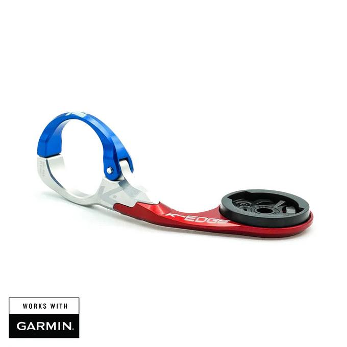 K-Edge Garmin Race Mount (Blue/Red)