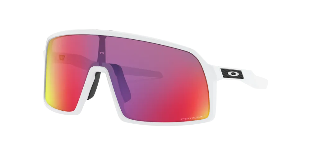 Oakley Sutro S (Prizm Road Lenses,  Matte White Frame)