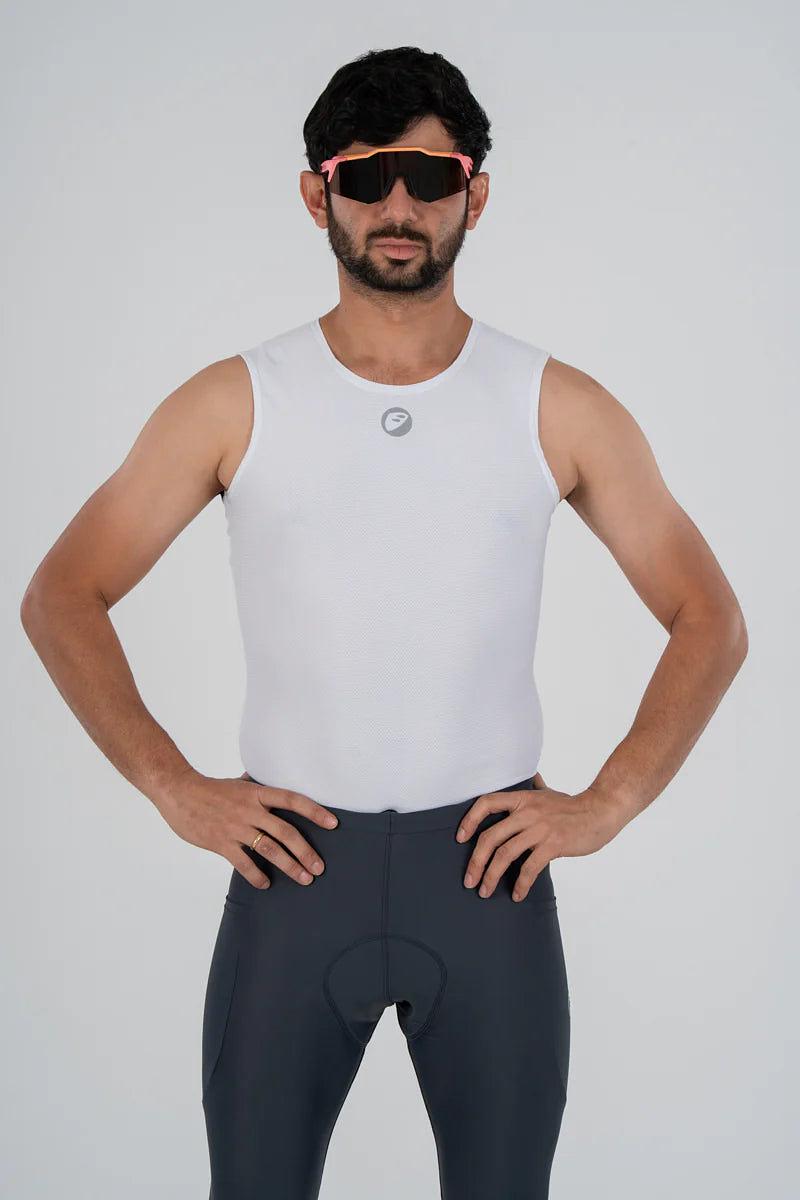 Apace Unisex Cycling Baselayer (White)