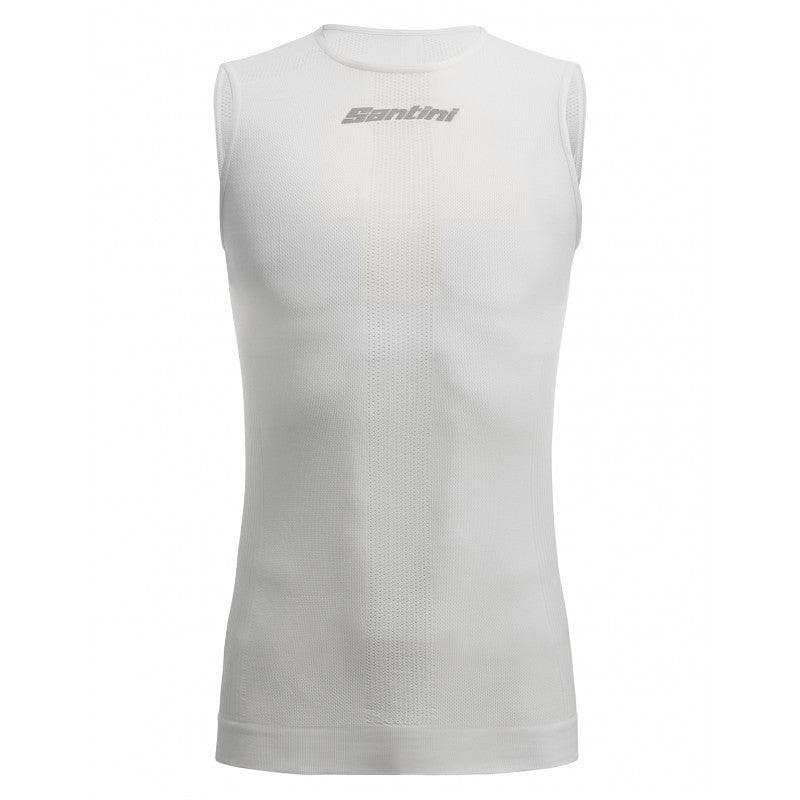 Santini Rete Mens Cycling Baselayer (White)