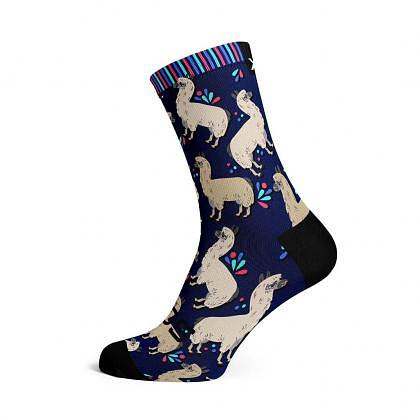 Sox Footwear Alpacas  Casual Unisex Multi Sport Socks (Print)