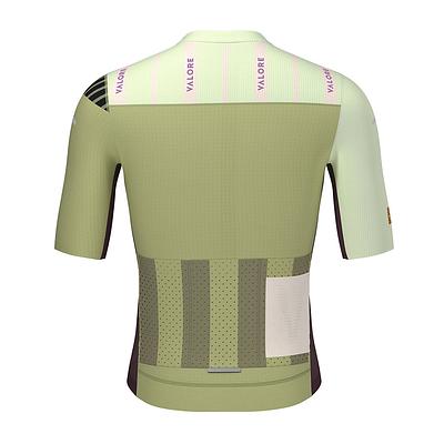 Monton Valore Linea Arte Men's Cycling Jersey (Olive Mist)